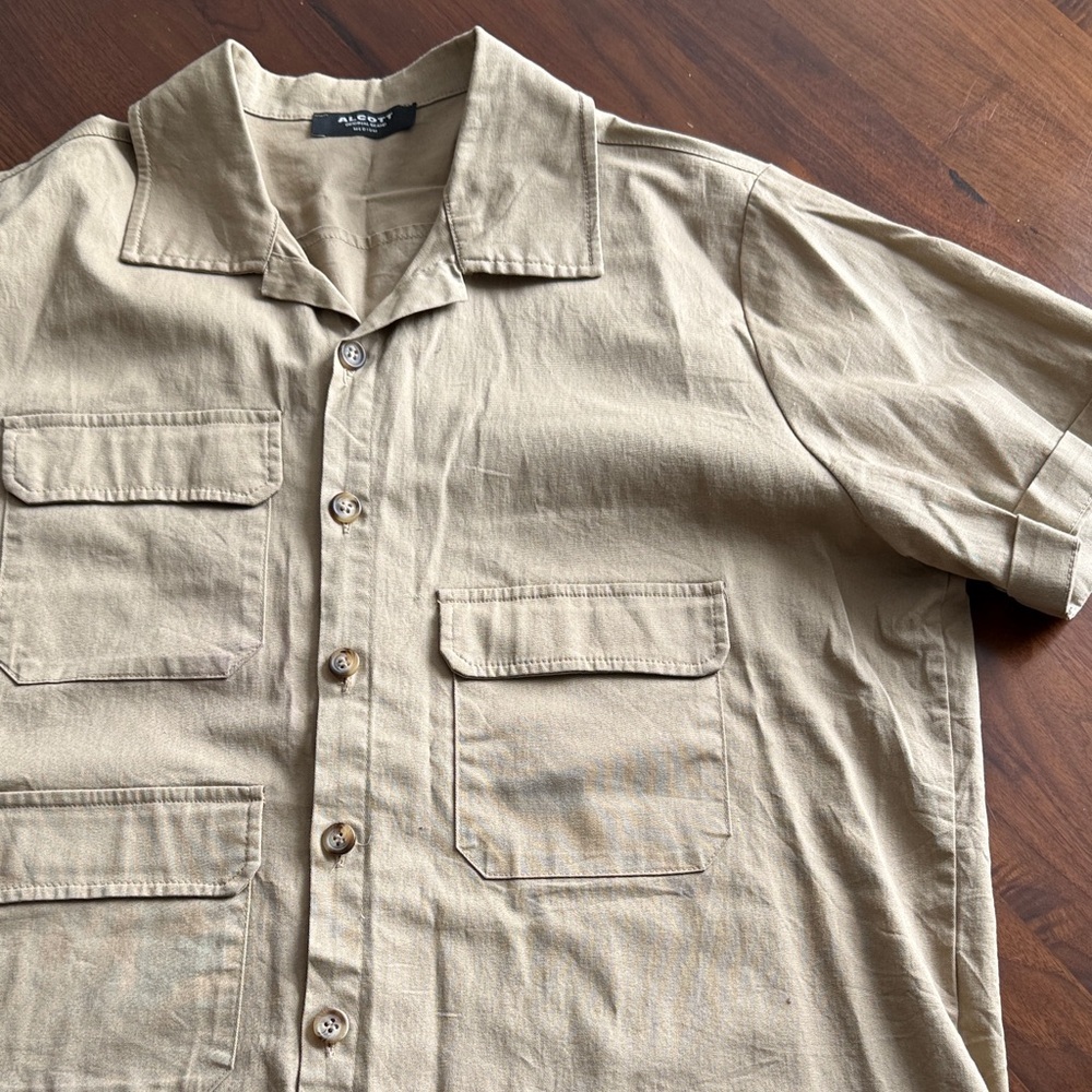 Alcott - boxy short Button-Up Shirt - medium men